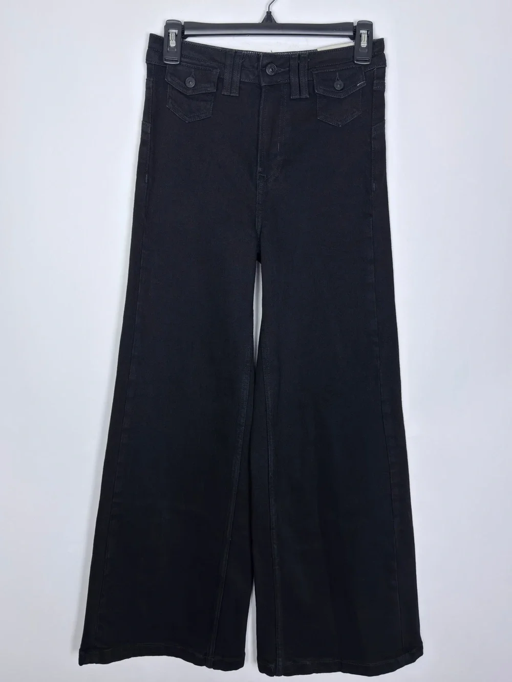 We The Free Kellee High Rise Palazzo Jeans Black Size 25